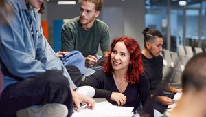 Gruppe von JKU Studierenden © Doris Himmelbauer