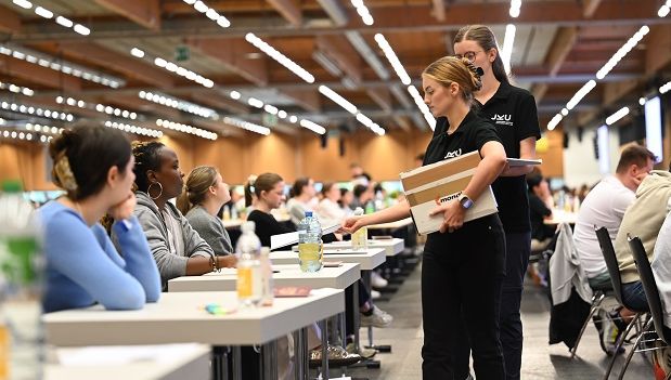 Medizin-Aufnahmetest der JKU 2024; Credit: JKU