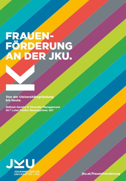 [Translate to Englisch:] Cover der Publikation Frauenförderung an der JKU
