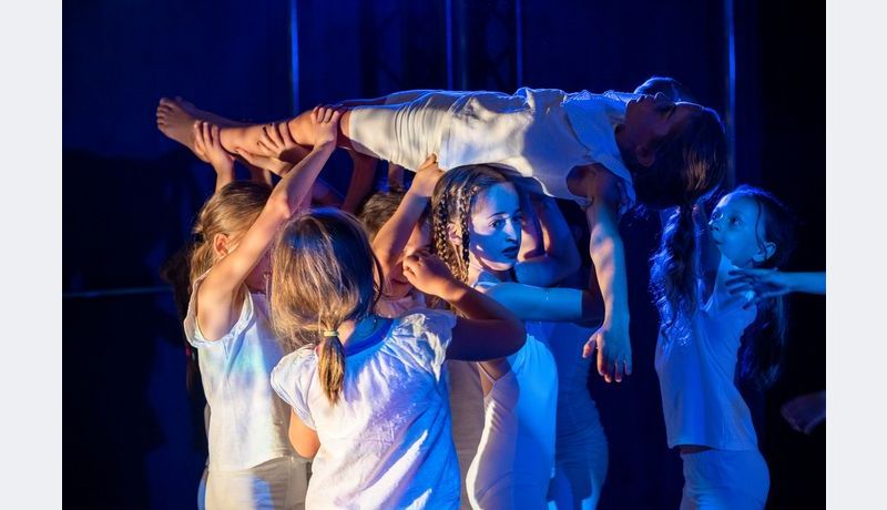 Kids on stage