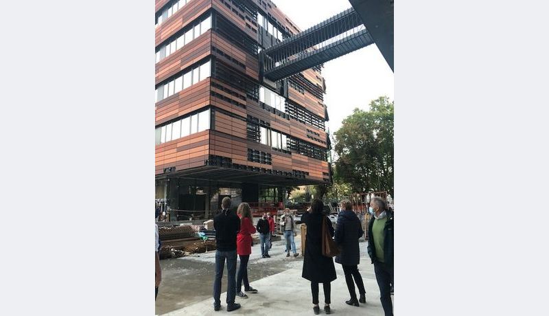Baustellenbesichtigung Med - Campus I